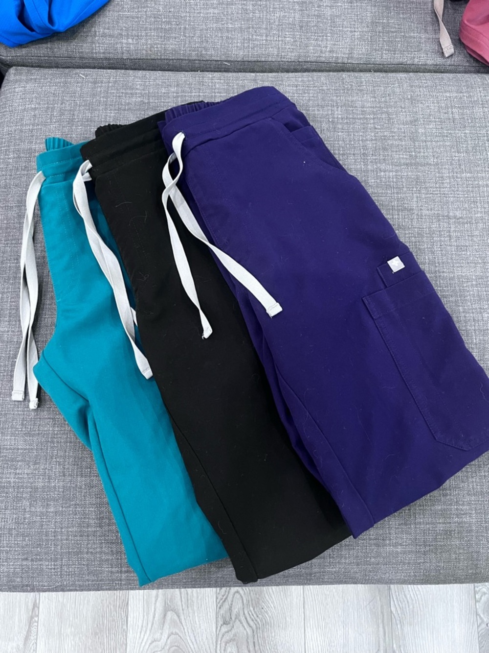 Three Piece Figs Scrub Pants Lot